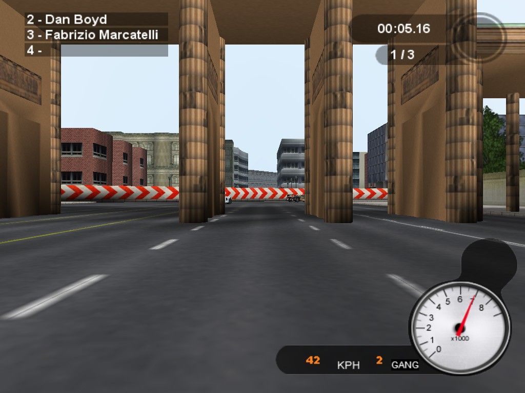 GT Racers screenshot 4 for Playstation 2